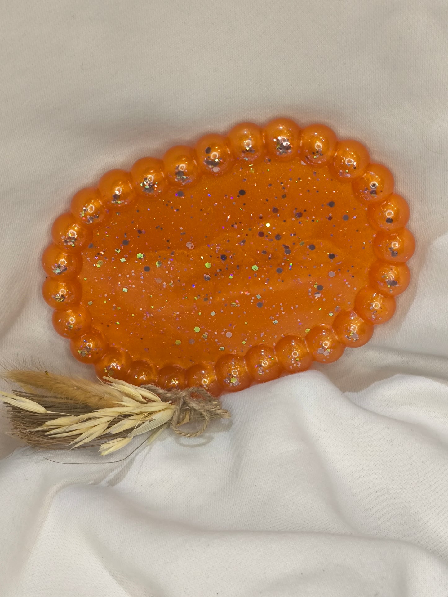 Support bubble orange unique - L'art à part