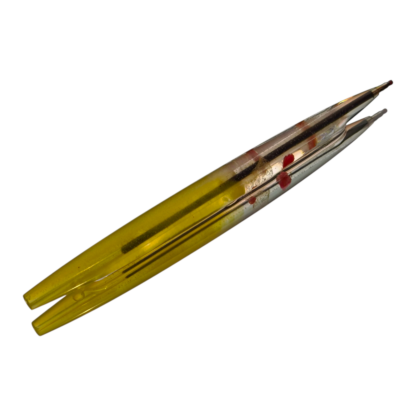 Stylo à bille unique avec fleur naturelle