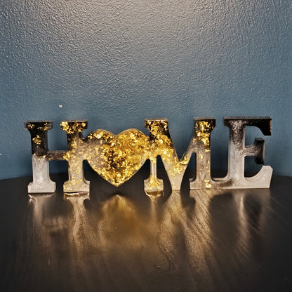 Décoration en or, noir et bambou artisanal made in France 💙🤍❤️ - L'art à part