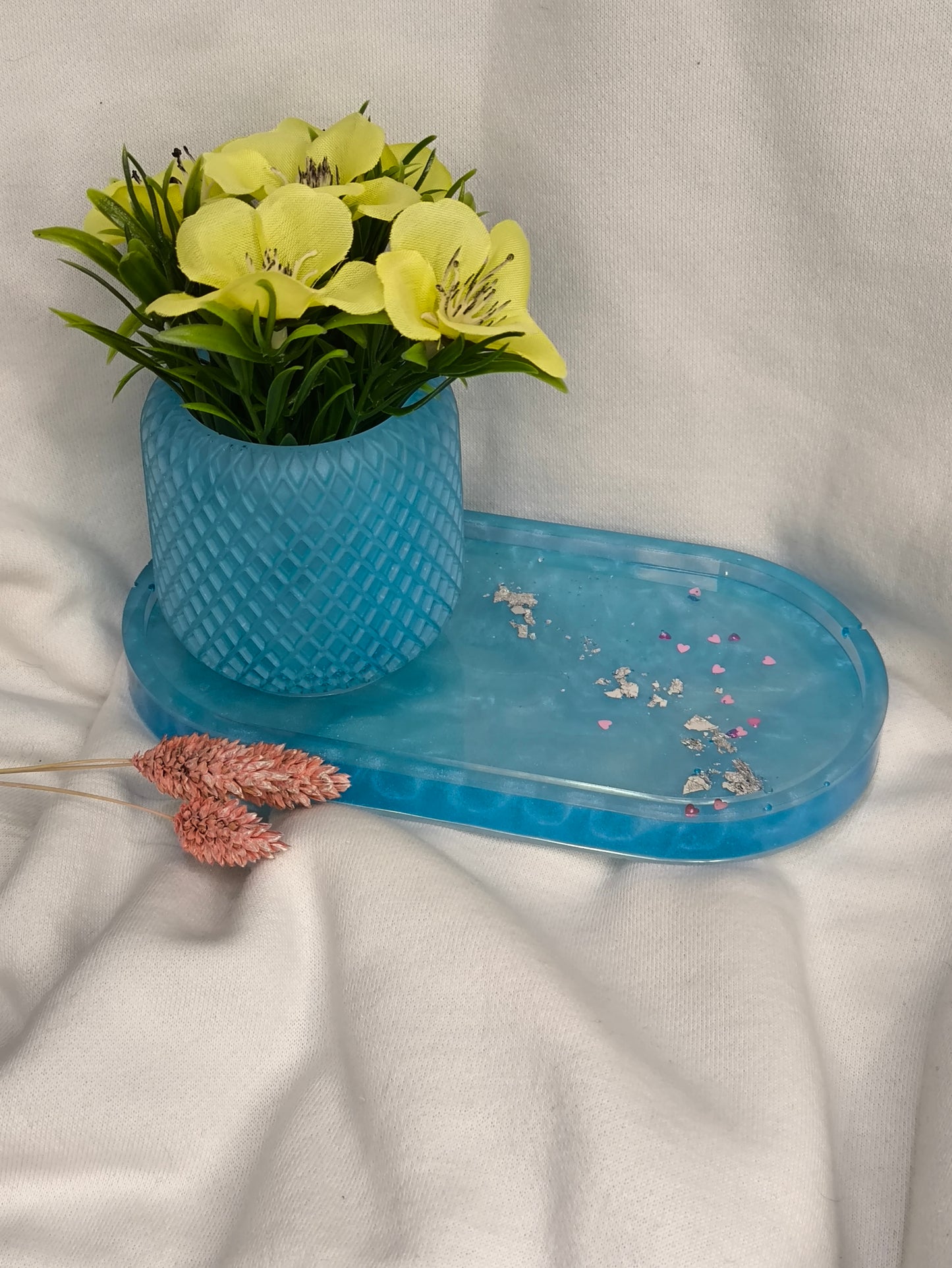Pot de fleurs sur son support - L'art à part