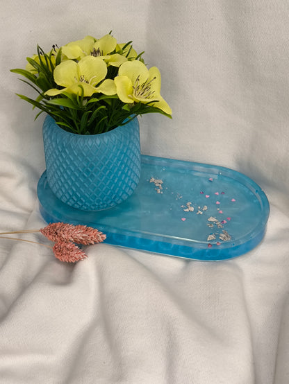 Pot de fleurs sur son support - L'art à part