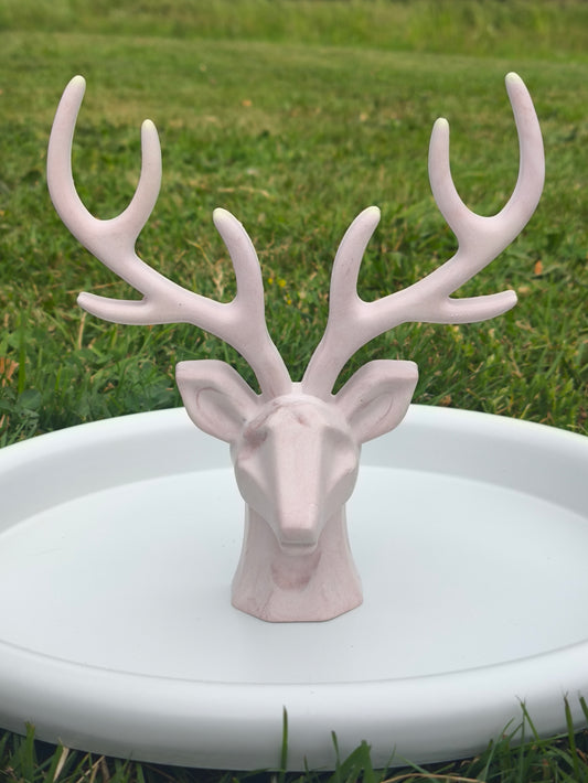 Cerf en plâtre décoration
