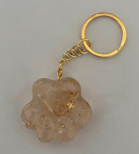 Porte clés patte de chat