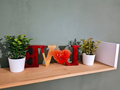 Lampe LOVE 20 cm d'amour