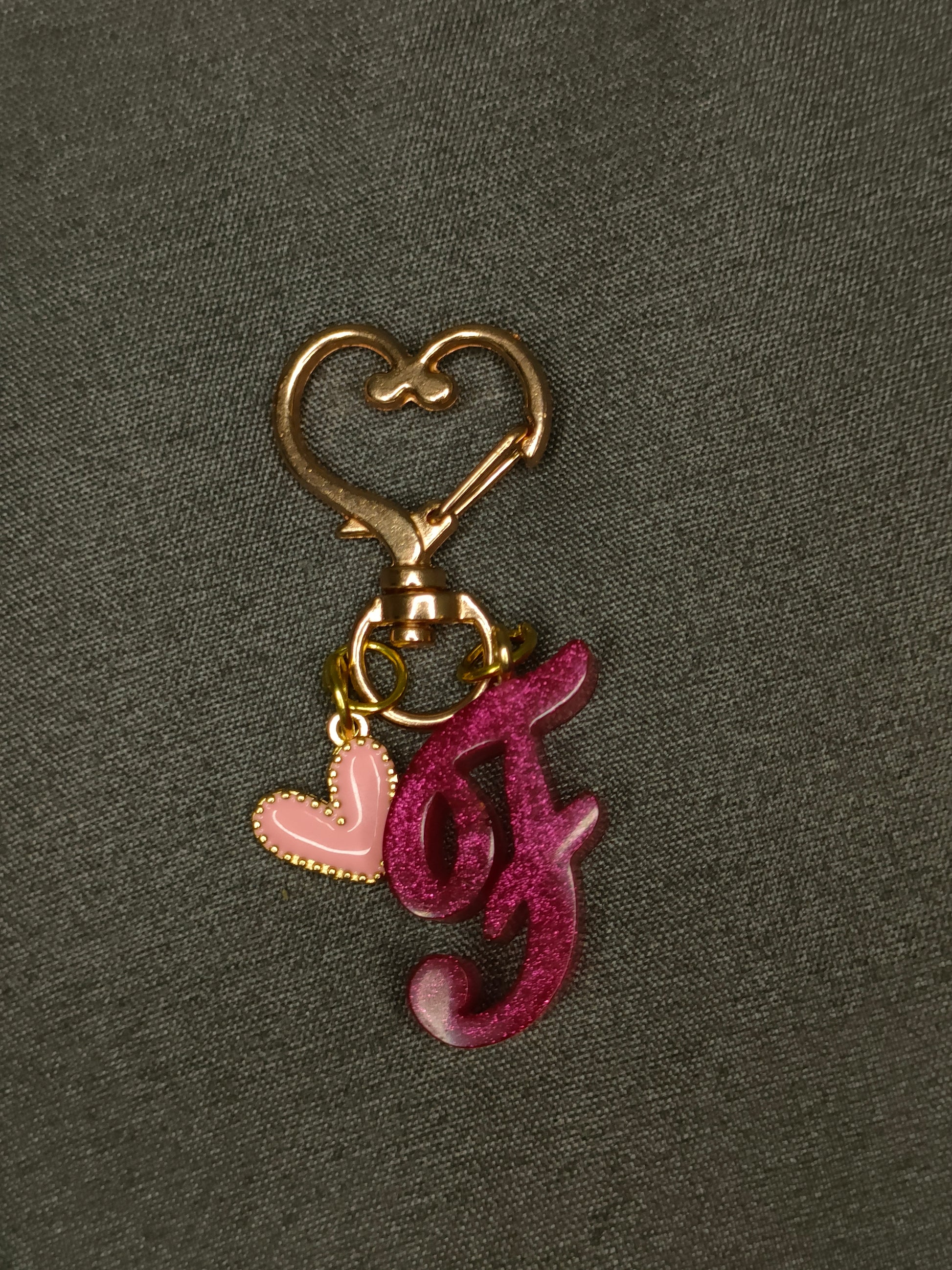 Porte clé cœur Unique - L'art à part