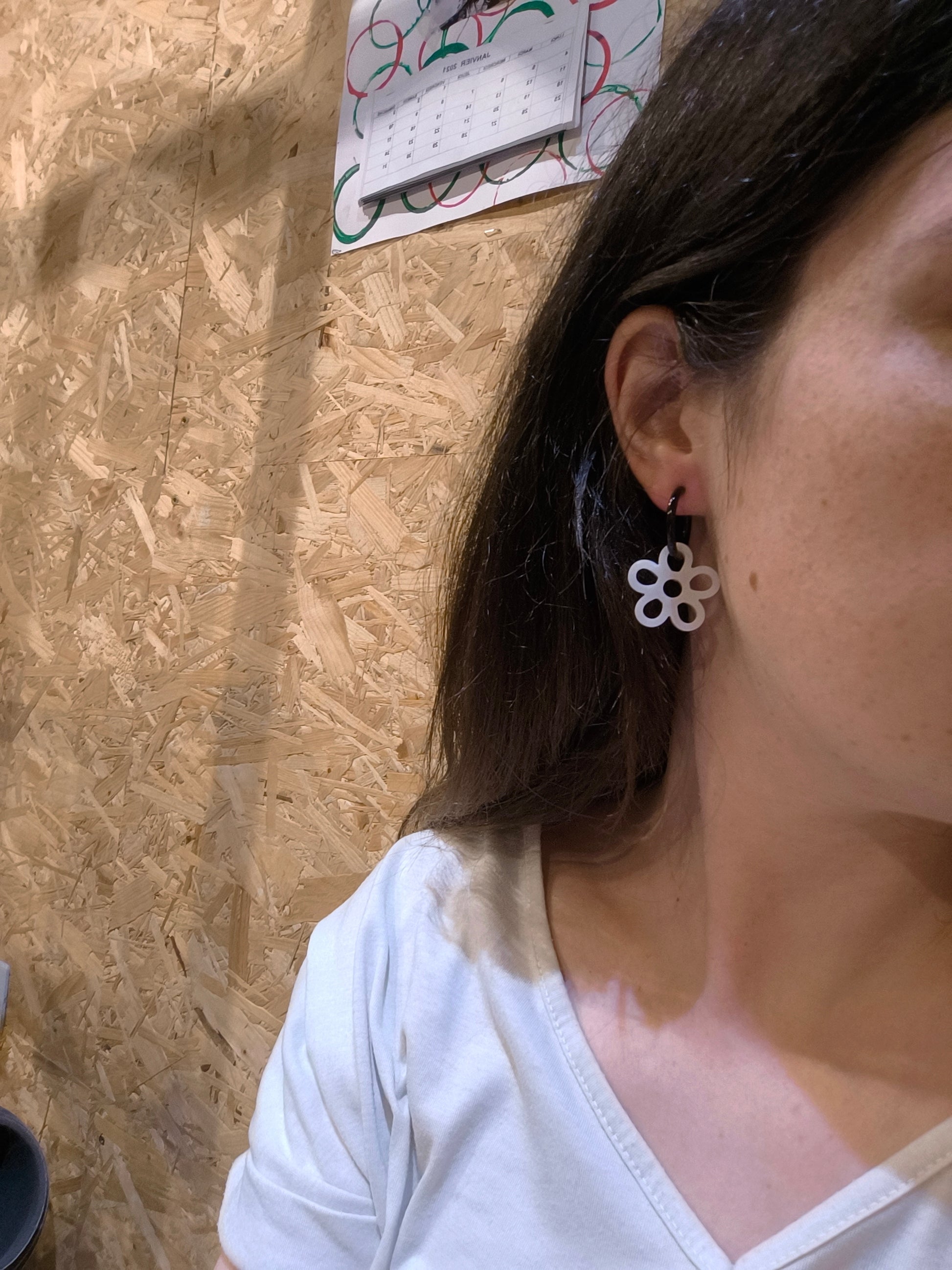 Boucle d'oreille Zoé - L'art à part