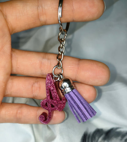 Porte clés lettre unique - L'art à part